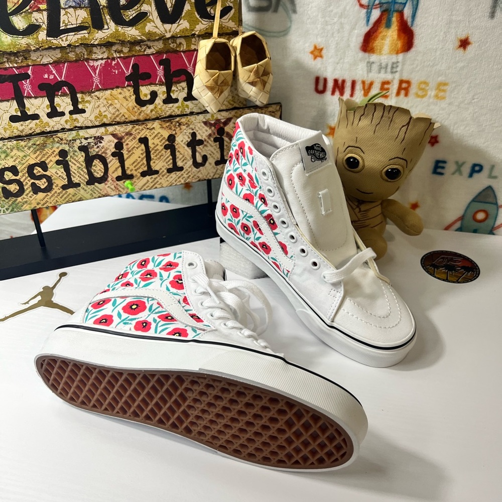 Vans Sk8-Hi Flowers!!! - Picture 7 of 12